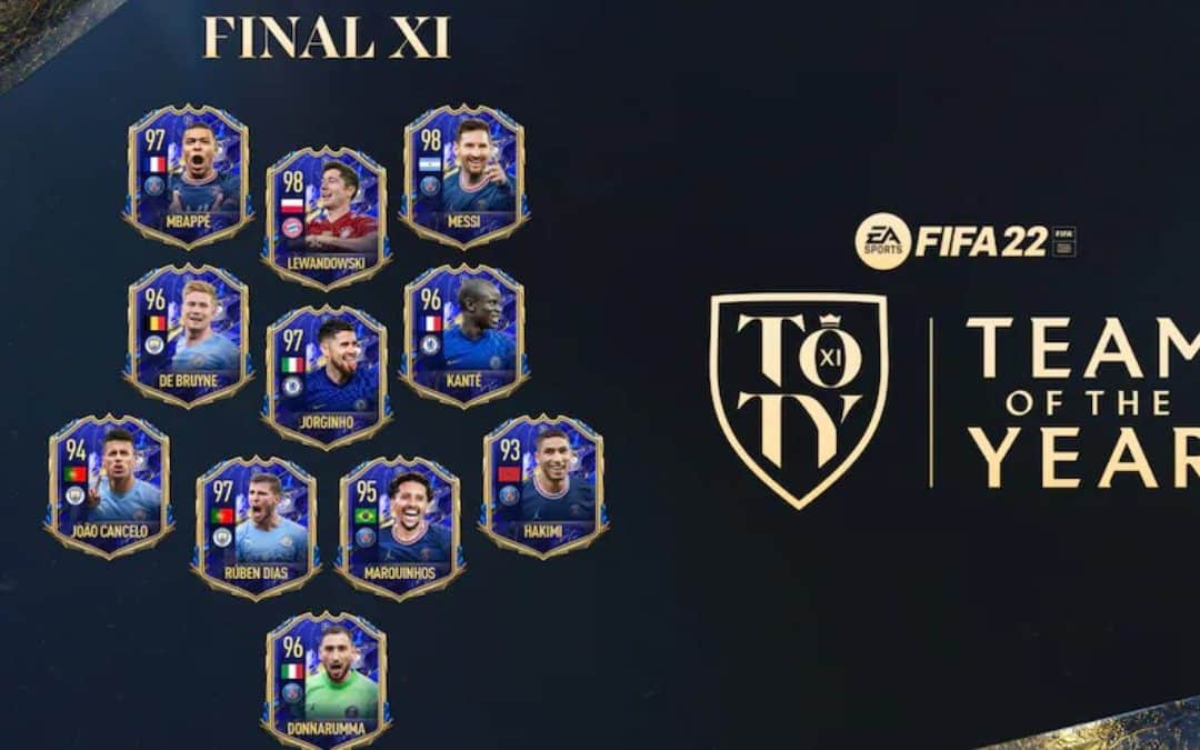 FIFA 22, ecco la formazione dei TOTY: tanti grandi assenti