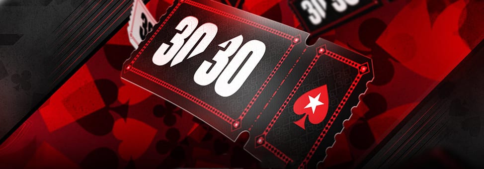 30/30 di PokerStars: Dal 19 giugno la nuova serie di 30 tornei