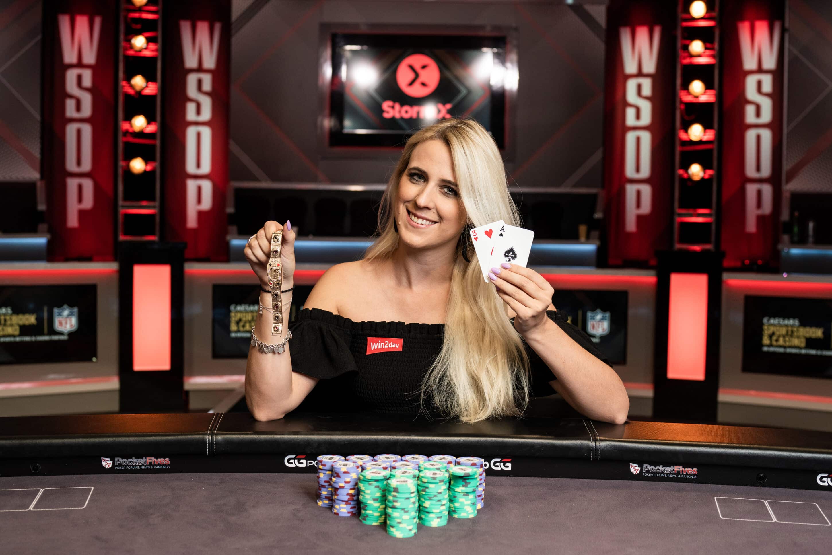 2022 World Series of Poker Jessica Teusl stefan lehner