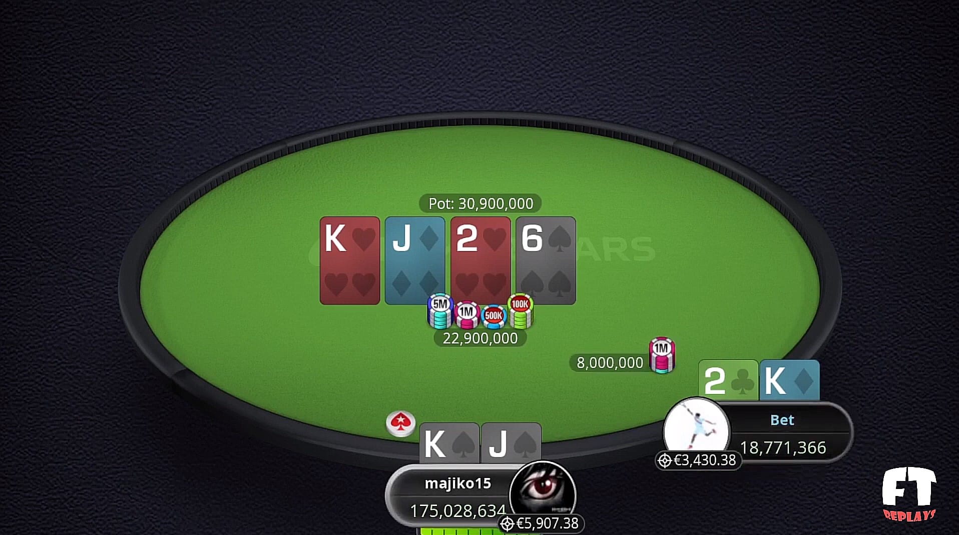 mano finale sunday million