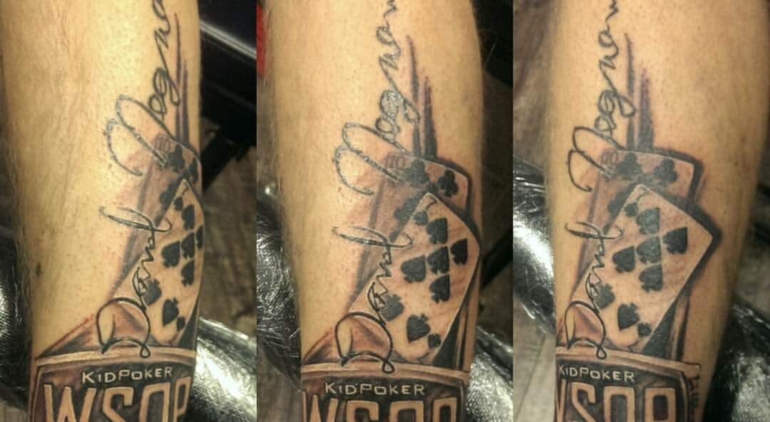 tatuaggio daniel negreanu