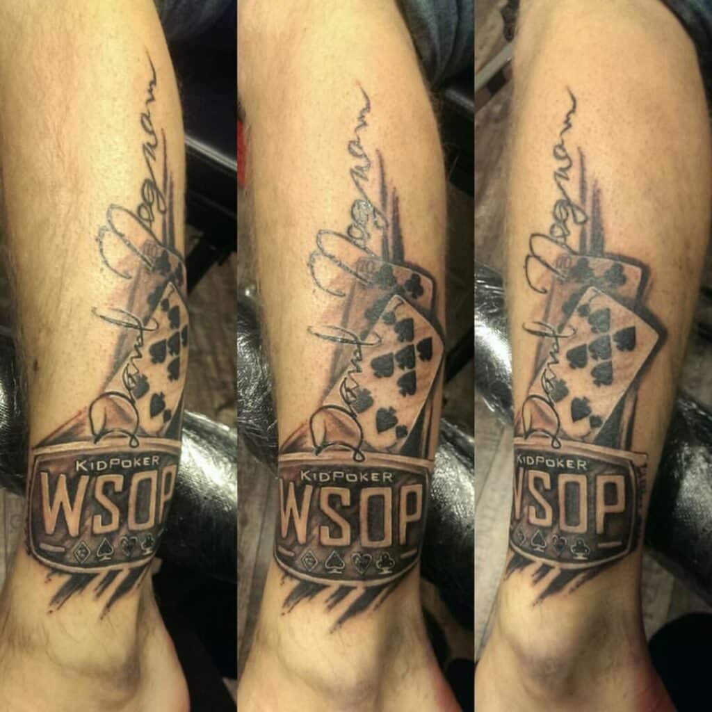 tatuaggio daniel negreanu