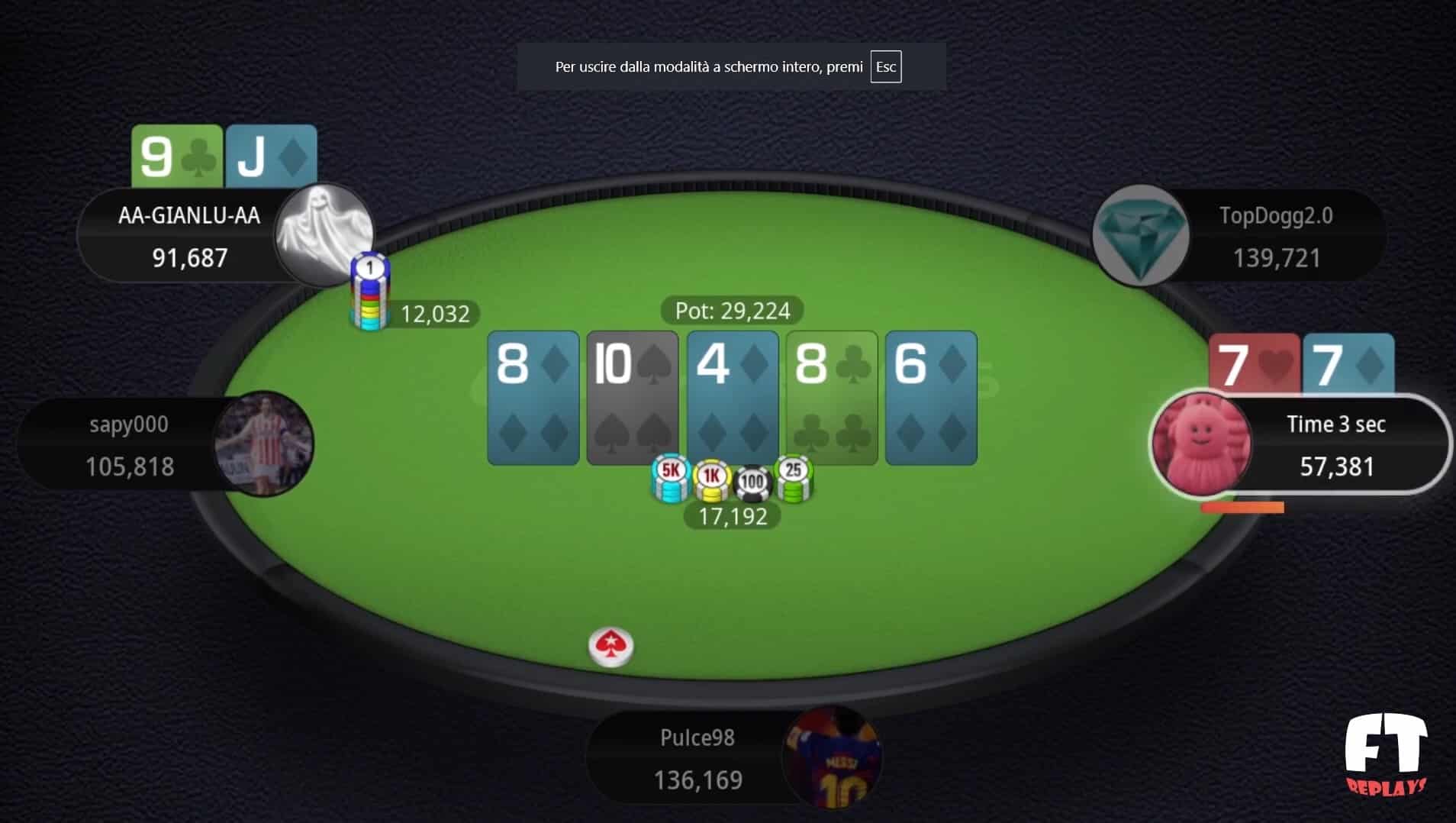 aa-gianlu-aa tavolo finale sunday high roller