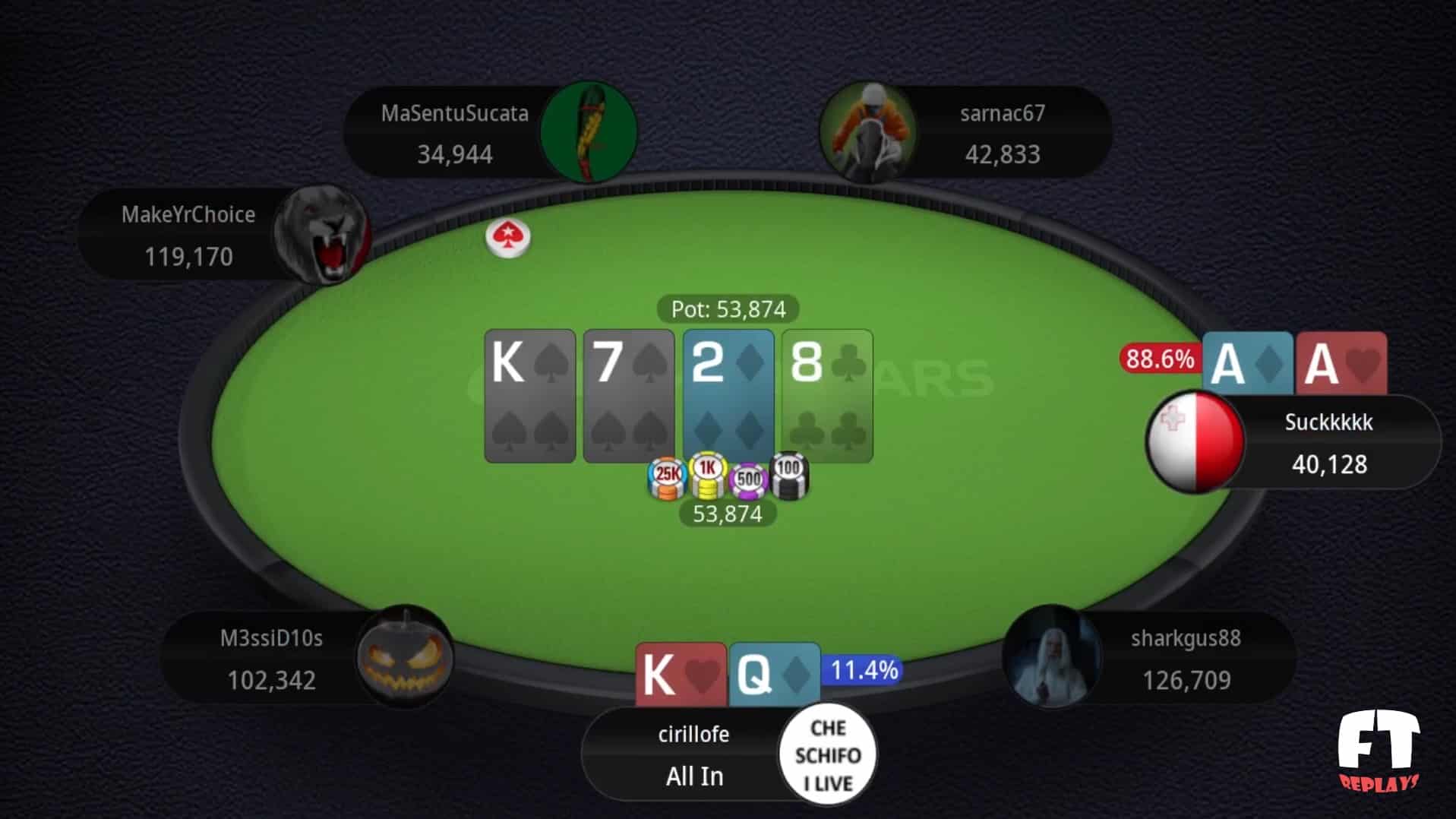 replay sunday high roller pasquale gregorio