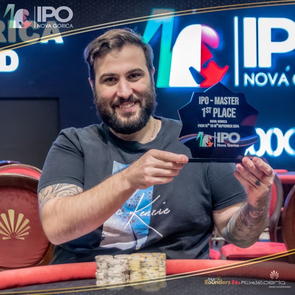nicola angelini vince ipo master