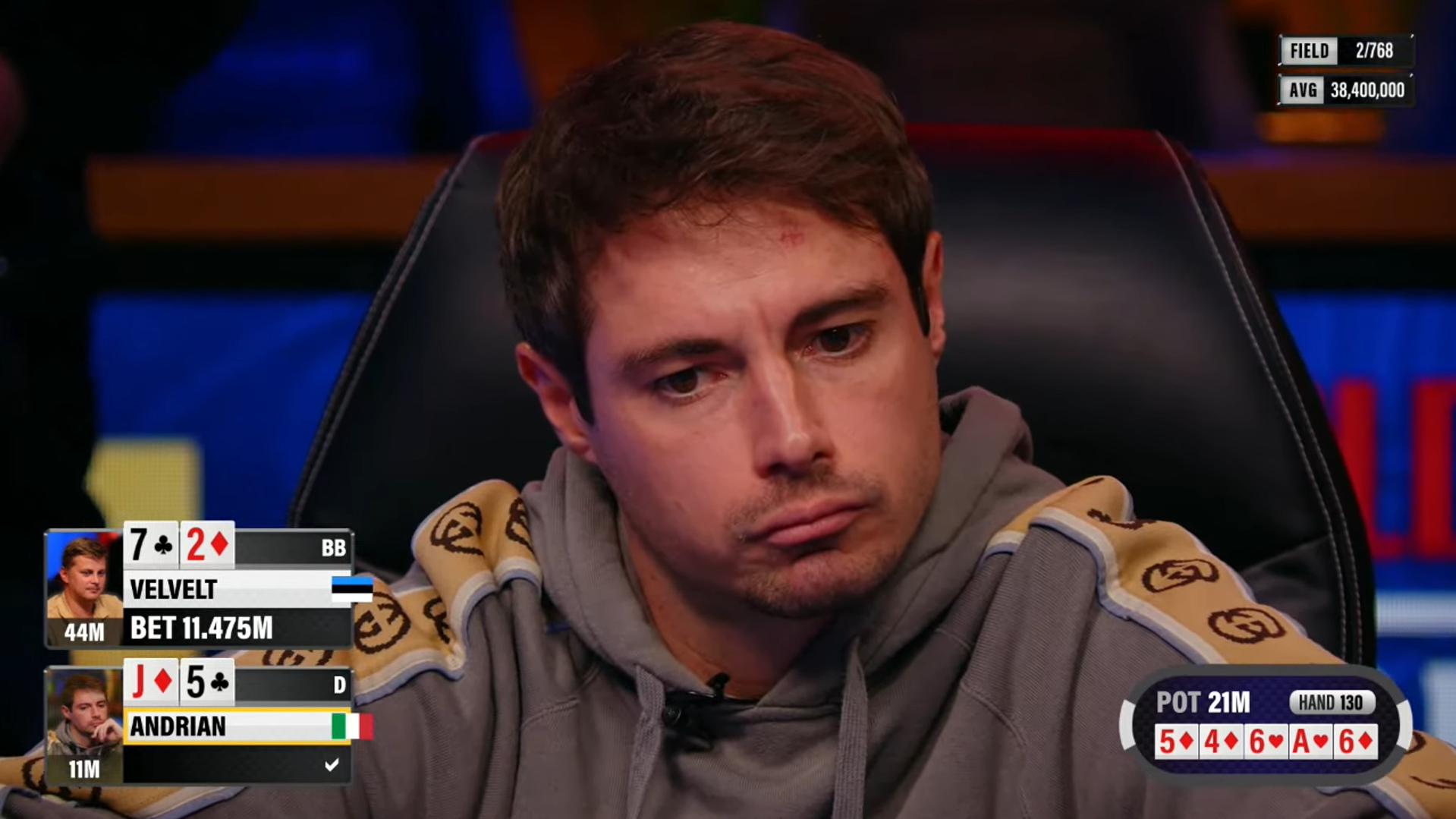 simone andrian hero call main event wsope simone andrian hero call main event wsope