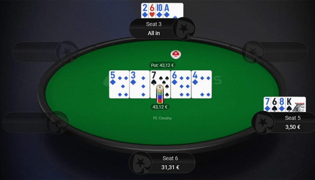 Doppia scala colore e Bad Beat Payback folle su PokerStars!