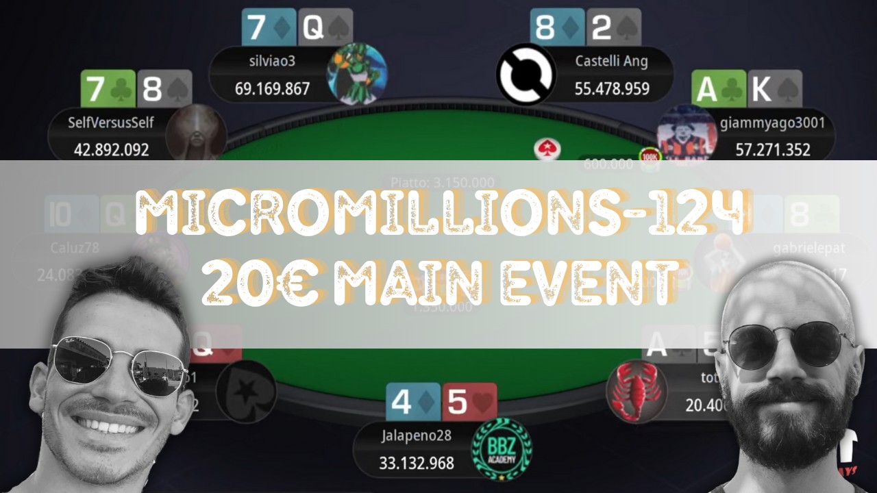replay main event micromillions carte scoperte