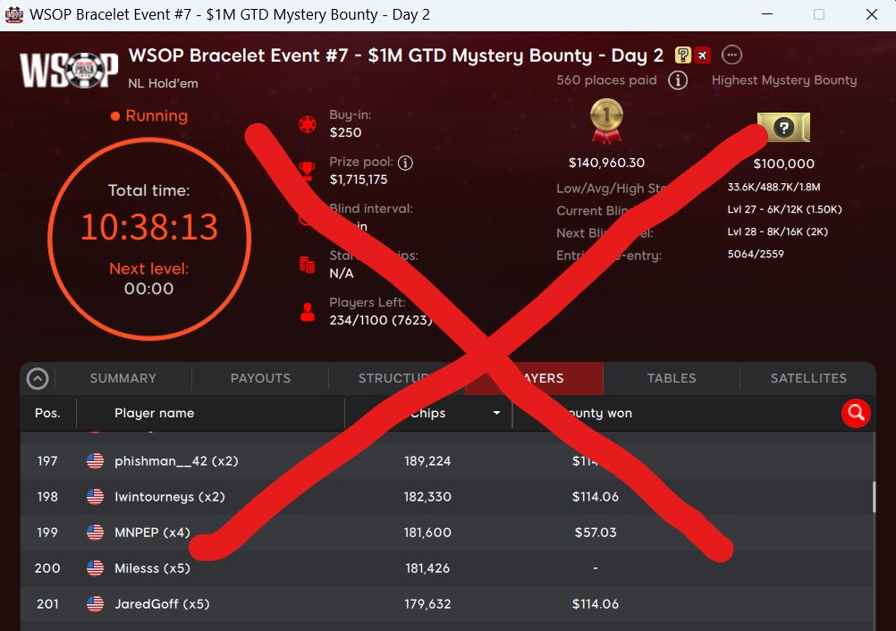 evento wsop online cancellato evento wsop online cancellato