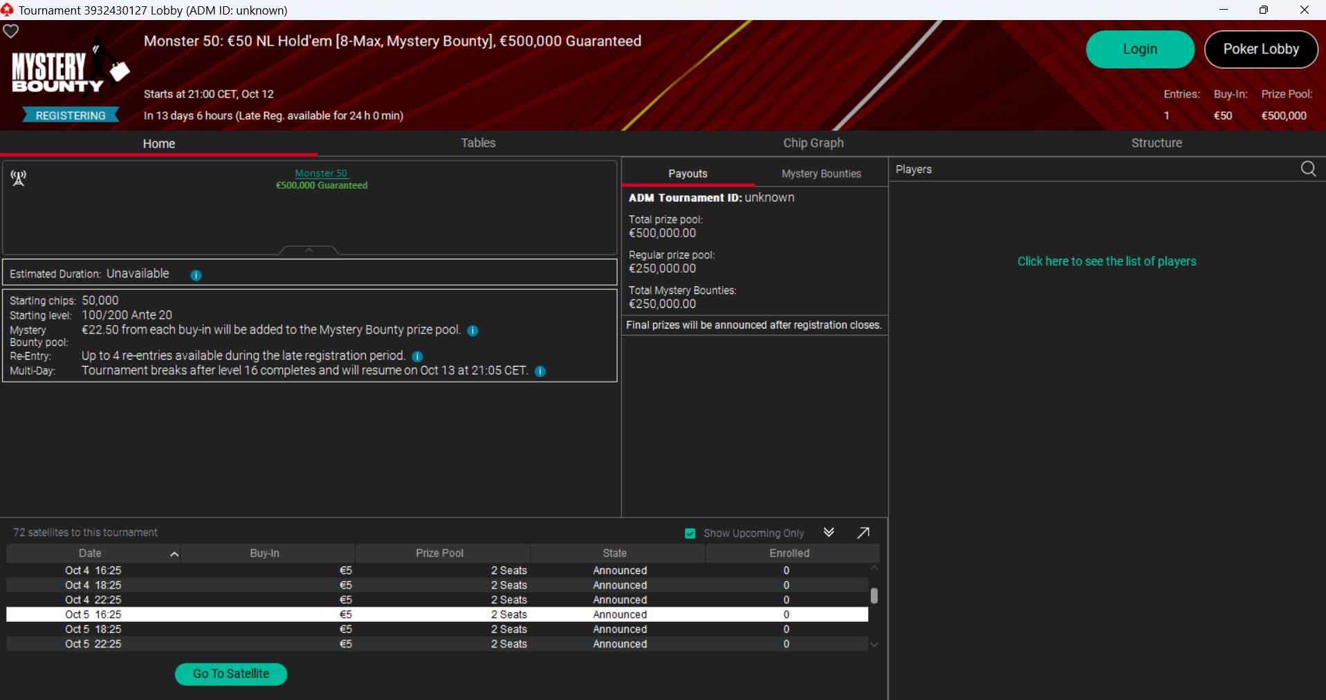 monster 50 pokerstars monster 50 pokerstars
