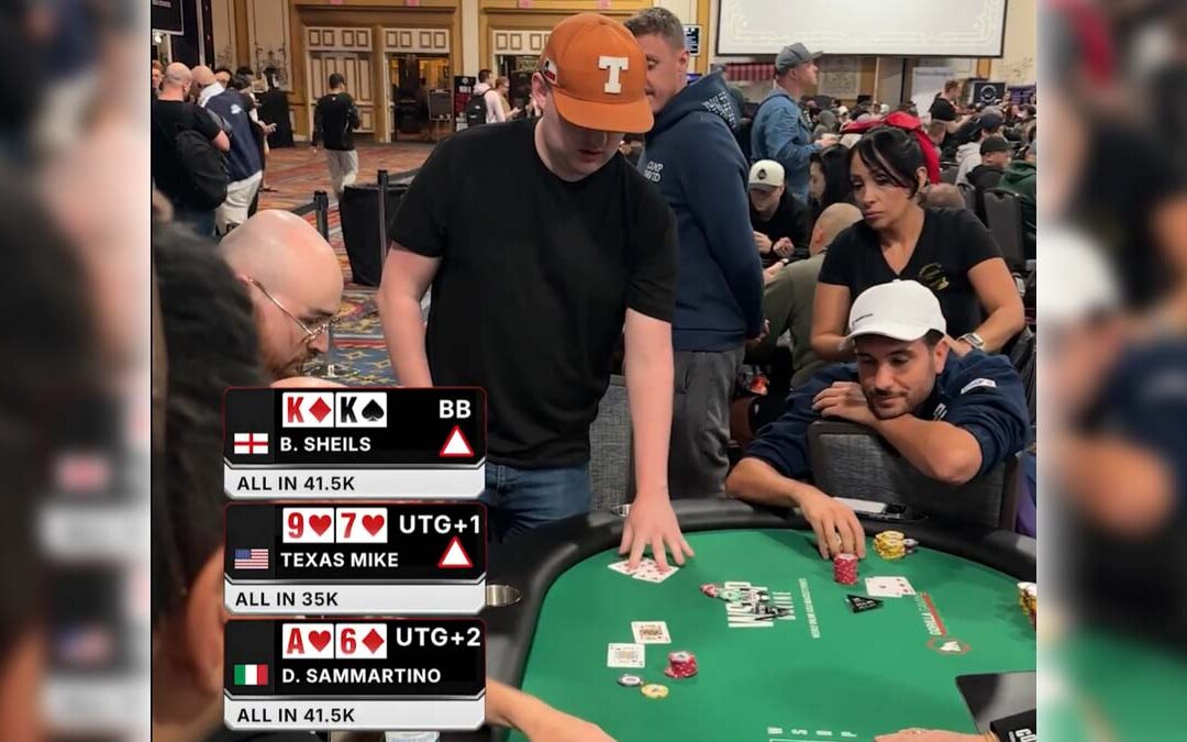 WSOP: Shova in the dark alla prima mano “è colpa dei re-entry”