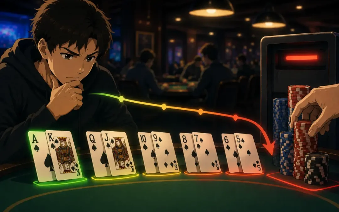 Come cambia il valore di una mano quando riceve una bet contro