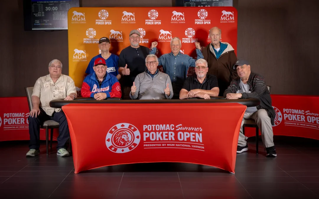 “Andiamo tutti a letto che è tardi!” Il deal di tutto il tavolo finale al Super Seniors Event Potomac Summer Poker Open