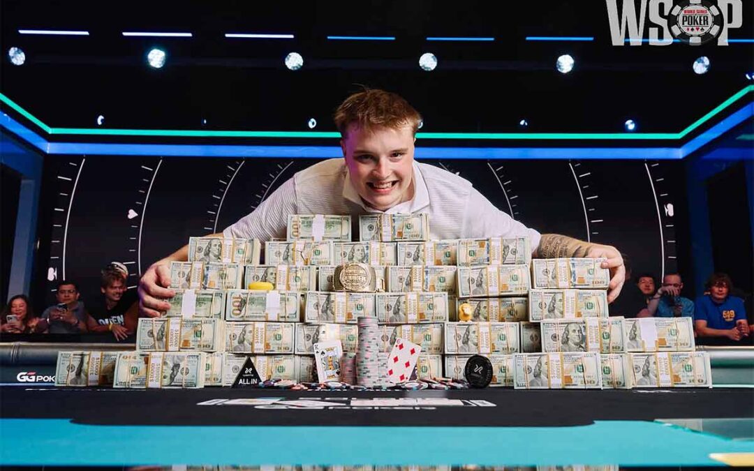 Lucas Jumalon vince il Main Event WSOP 2026: a 22 anni è campione del mondo