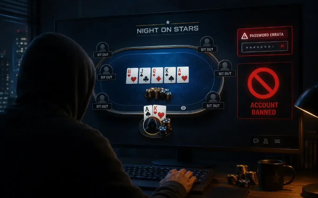 Scandalo al Night On Stars: bannato il giocatore che mandava sit-out gli avversari con la password sbagliata